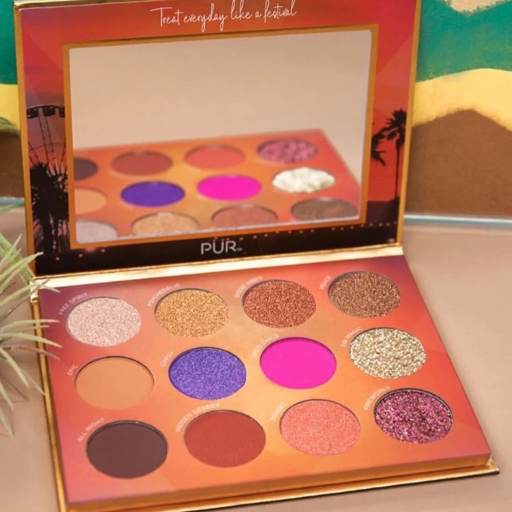 PUR festival pressed pigment palette